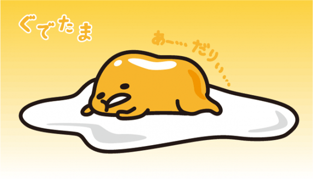 "Gudetama" el huevo perezoso de "Sanrio"