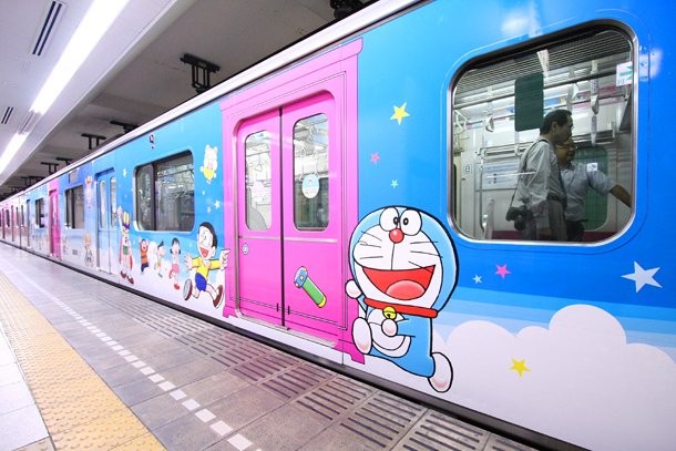 Los trenes Doraemon