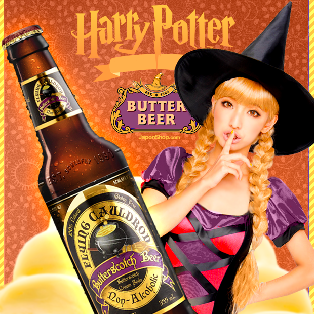 ¡Ahora en Japonshop! Cerveza de mantequilla Harry Potter