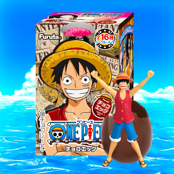 Huevo Sorpresa de Chocolate One Piece ¿Qué figurita te tocará?