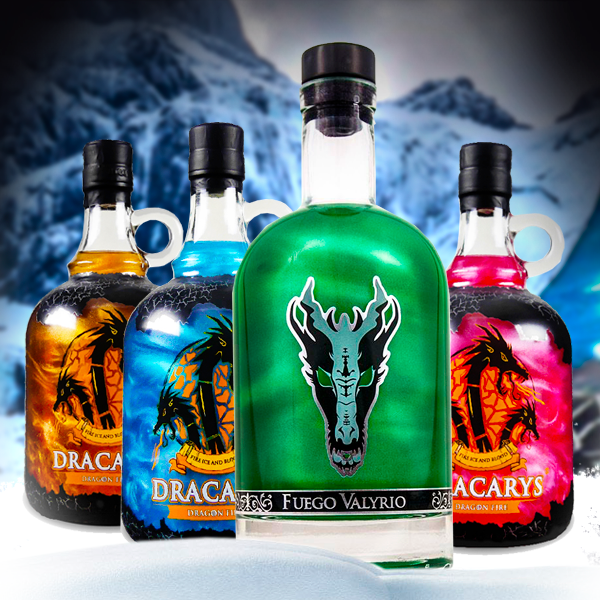 Fuego Valyrio y las bebidas de Dragón Dracarys: Fire, Ice, Blood
