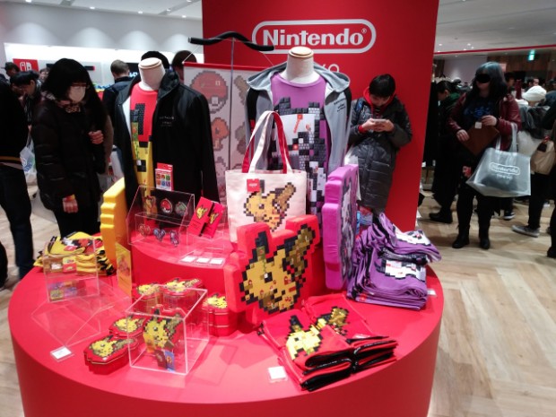 Nintendo Store de Shibuya Parco en Japón - Pokemon y Kirby