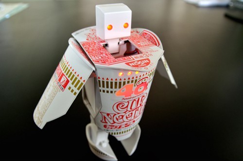 El Robo Timer de "Cup Noodles"