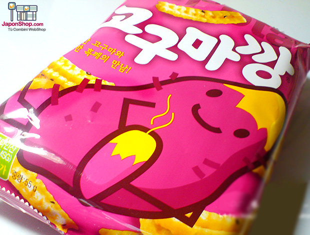 Combini Lovers: Snack Coreano de “Boniato con Sirope de Arce”
