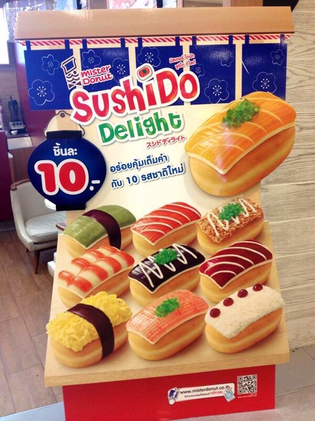 Sushido, el "sushi donuts"