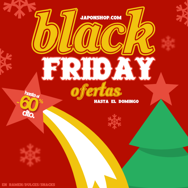¡Ofertas "Black Friday" en JaponShop.com!