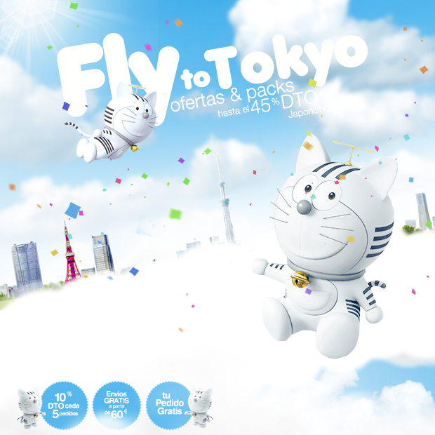 OFERTAS de Verano "Fly to Tokyo" JaponShop.com