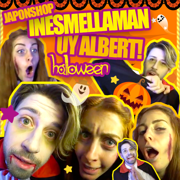 UY Albert! e Inesmellaman en un Especial Halloween con JaponShop! Dentro Vídeo!