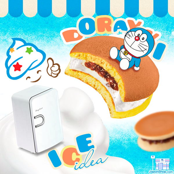 Icecream Dorayaki helado y pastelitos de Doraemon