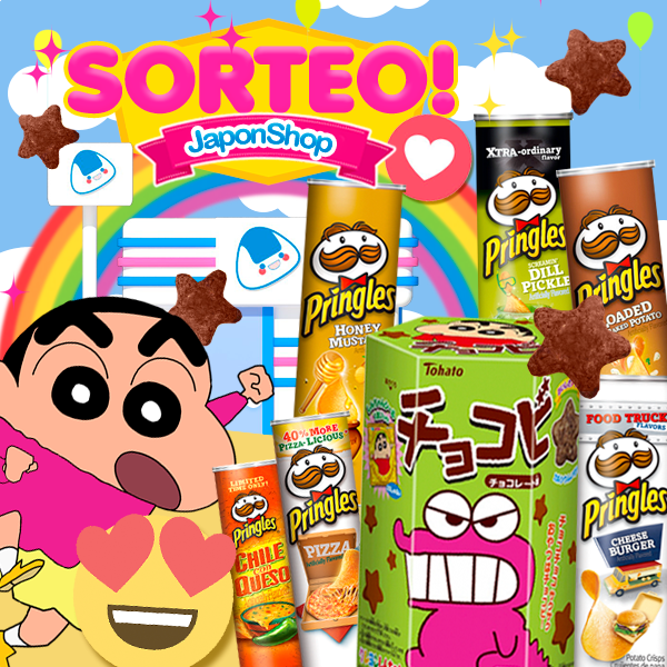 SORTEO Chocobi ShinChan y Pringles en Japonshop!!