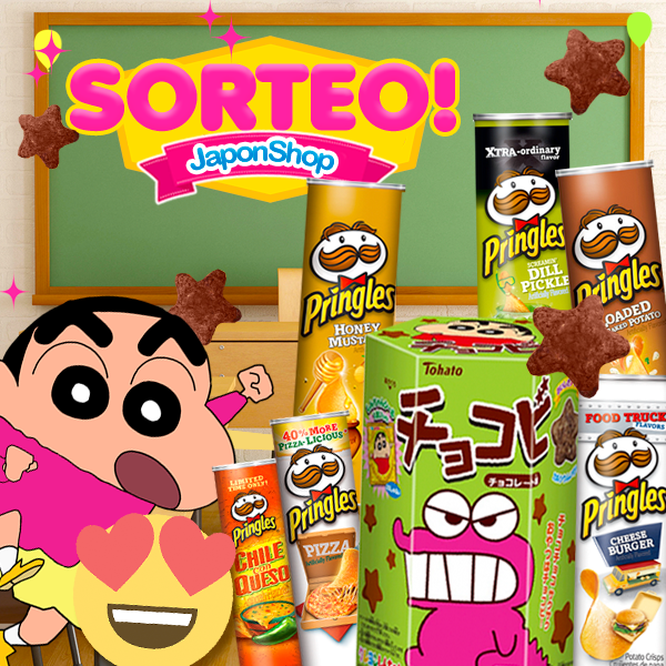 Nuevo SORTEO Chocobi ShinChan y Pringles!!