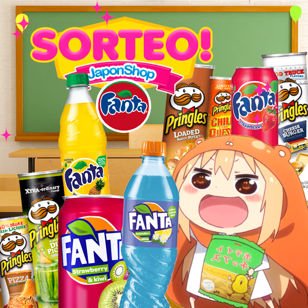 NUEVO Sorteo Fanta y Pringles en Japonshop!!