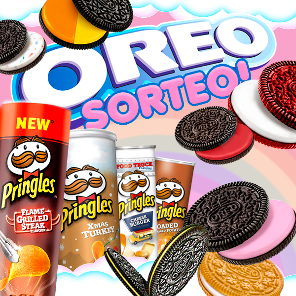 ¡Pringles y Oreo arrancamos nuevo SORTEO!