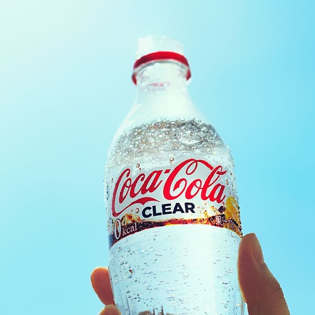 Nueva Coca Cola Japan Clear