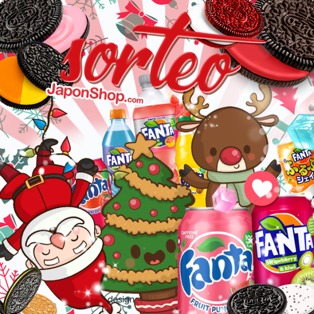Navidad en Japonshop con Papa Noel SORTEO Fanta y OREO!