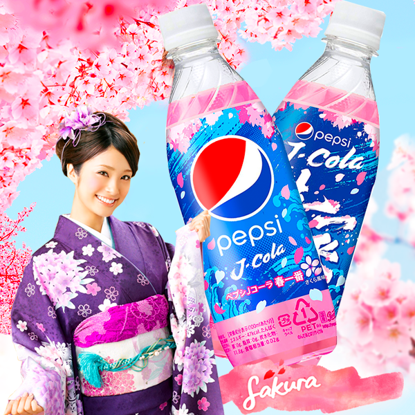 Pepsi Japonesa J-Cola Sakura