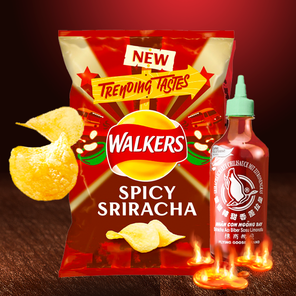 Walkers Lays Sabor Sriracha Picante