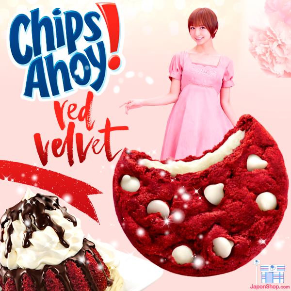 Chips Ahoy Red Velvet rellenas de Crema Mascarpone
