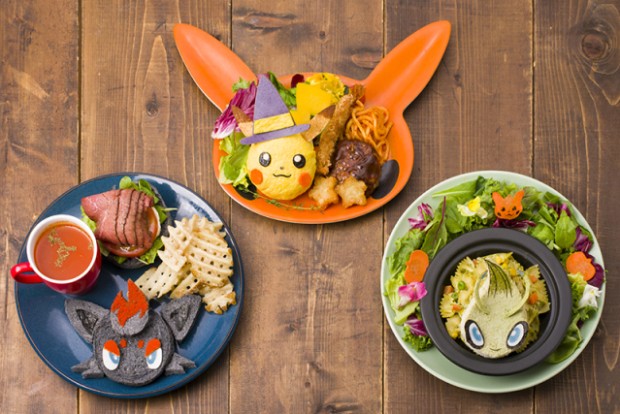 Nuevos platos de Halloween en Pokemon Café