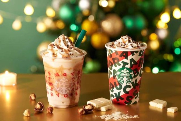 Starbucks nuevo frapuccino de Navidad y merchan navideño!!