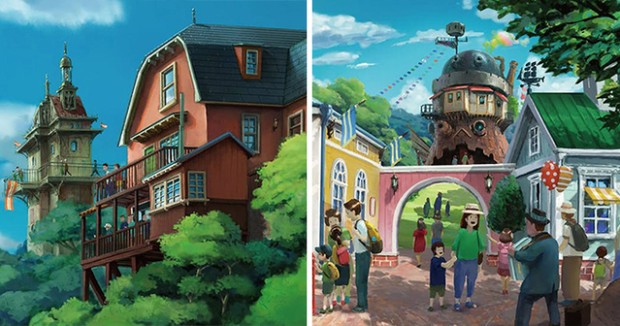 El parque Ghibli recreará el Castillo de Howl, Irontown de Mononoke y la casa de Kiki entre otras. ¿Soñamos?