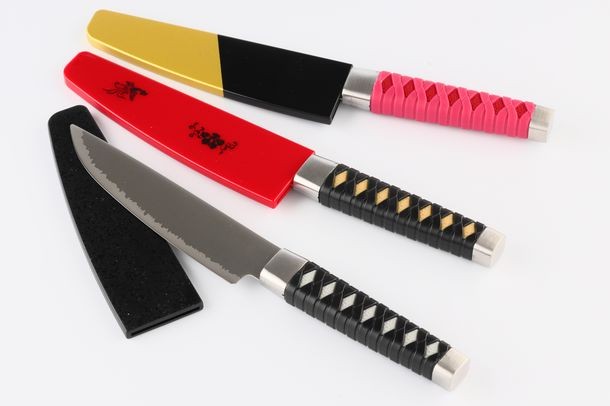 Cuchillos de cocina inspirados en espadas Samurái! Cooking Bushido Style!