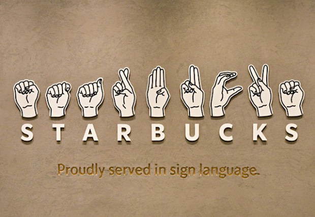 Starbucks Japón abre su primer establecimiento con lenguaje de signos