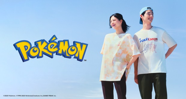 Nueva colección camisetas Pokémon GU en Japón