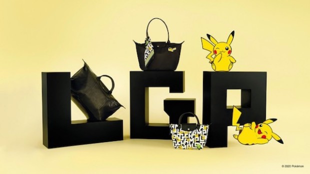 ¡Longchamp anuncia una nueva colección de Pikachu eléctrica!