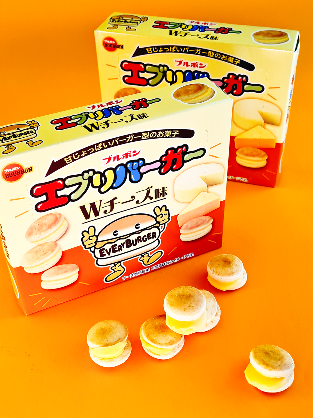 UNAS MINI BURGERS DE QUESO MUY ADORABLES EN JAPONSHOP.COM